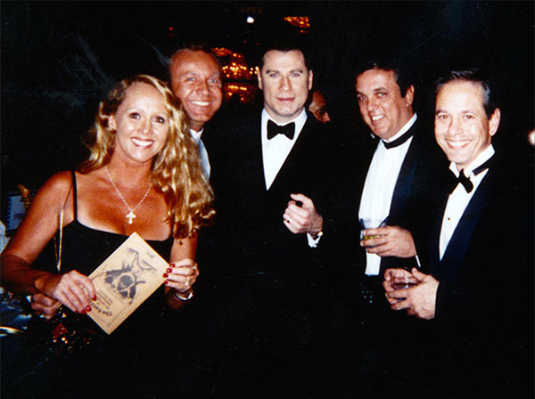 John Robert Wiltgen and Friends Celebrated John Travolta's Lifetime Achievement Award from the Chicago International Film Festival