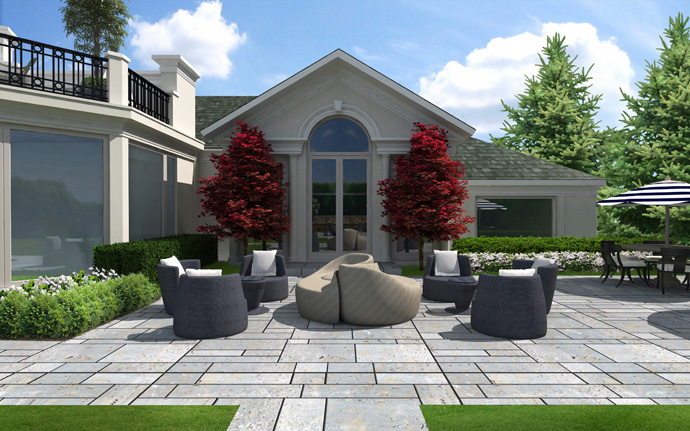 Outdoor Living Space DesignArchitectural Planning & Interior Design Outdoor Landscape