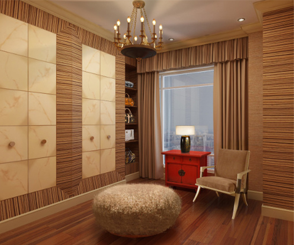 2550 N. Lakeview, a Luxury Condominium Building Opposite Lincoln Park, Provides Many Opportunities for Custom Designs as Shown in this Dressing Room by John Robert Wiltgen Design