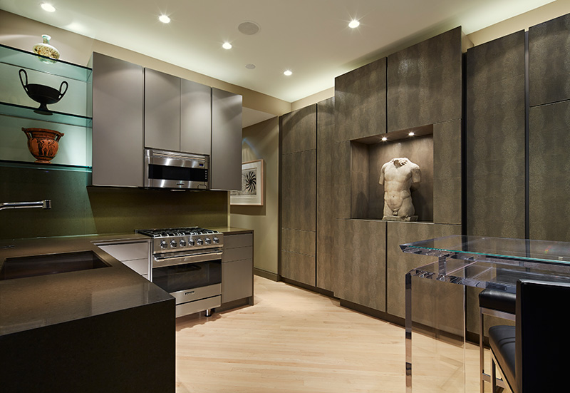 Kitchen designed by John Robert Wiltgen Design, Inc out of Chicago